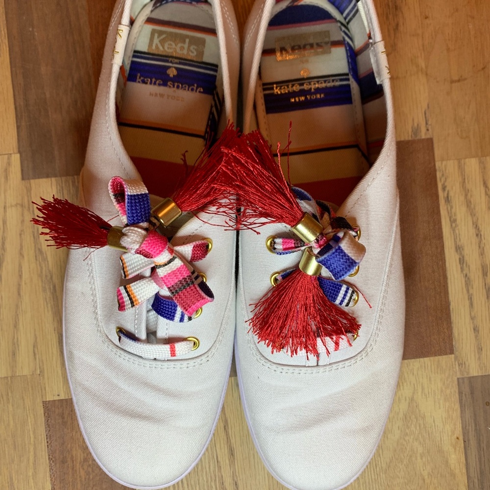 Keds x Kate Spade New York sneakers w/tassel laces